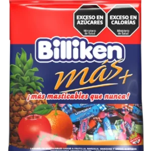 Caramelos Billiken Mas+ Frutal Masticables Surtidos 600 Grs.