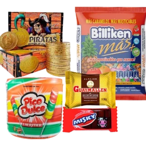 Golosinas Para Cumpleaños - Combo 001 - 40 Chicos